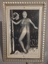 1940s Lili St. Cyr Burlesque Dancer Lenticular Flicker Picture Framed VTG HTF picture