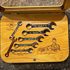 Winston Cup 1993 Limited Edition Dale Earnhardt #3 Wrench Set in Wood Box. picture