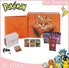 Pokemon TCG S-Chinese 2024 Eevee GX Gift Box Flareon Box Exclusive New & Sealed picture