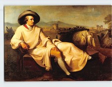 Postcard Goethe in the Roman Campagna Johann Heinrich Wilhelm Tischbein picture