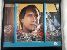 Chevy Chase Signed 11x14 Christmas Vacation Photo AUTO BAS Beckett picture