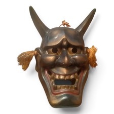 Hannya Mask / Demon Mask / Festival Supplies / Traditional Craft picture