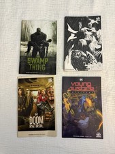 DC Comics Lot of four, Batman, Swamp Thing, Doom Patrol, Young Justice. picture