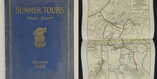 1929 antique TOURS UNION PACIFIC NORTHWESTERN RR yellowstone ca co yosemite+ picture