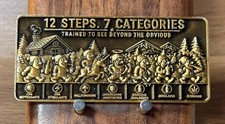 DRE 2026 IDTS Conference Anaheim CA Rectangular Challenge Coin  M#23 picture