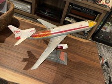 Vintage TWA Lockheed L-1011 TriStar Battery Operated Toy Jet Japan WORKS picture