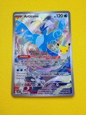 Articuno Holo Illustration Rare ME: 30th Celebration 132/128 NM picture