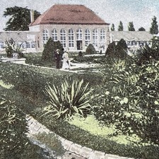 Shaw's Botanical Garden Stereoview St. Louis Missouri 1904 Hand-Tinted picture