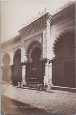 Algeria, Algiers, Rue de la Marine, Fountain, Vintage Print, ca.1880 Vintage Print picture