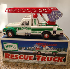Vintage 1994 HESS Emergency Rescue Collectible Toy Truck - New IN Box - WORKS picture