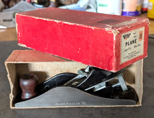 Antique Millers Falls No 75 Block Plane w/ Original Box Near 100% Japanning picture