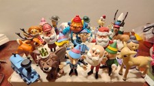 Group of 23 Rudolph The Red Nosed Reindeer Misfit Toys Figures picture