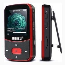 RUIZU 64GB Clip MP3 Player with Bluetooth 5.3, Portable Music Player with Voi... picture