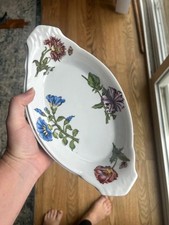 Set of 4 Vintage BIA Cordon Bleu Caroline Floral Gratin Dishes Cottagecore picture