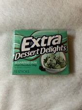 Wrigley's Extra Mint Chocolate Chip Sugarfree Gum 15 sticks of Gum New picture