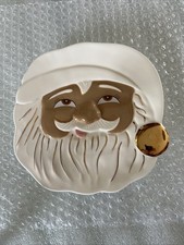 Papa Noel Cookie Plate By Glitterville New 7