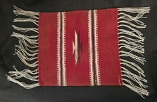 Vintage Ortega’s Chimayo Handwoven Wool Mat 15