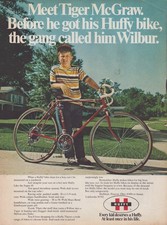 Vintage 1971 Huffy Super 10 Bicycle Print Ad Promo Ad picture
