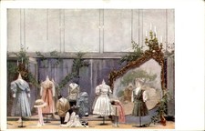 Chicago IL Marshall Field Display Window c1909 Exposition Postcard bhn picture