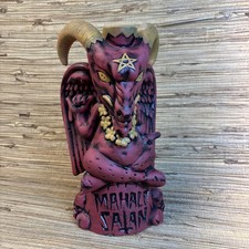 Inferno Room Mahalo Satan Tiki Mug Red 6 Years Munktiki Big Toe 10.5