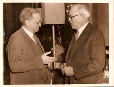 US SENATOR JAMES COUZENS & PROFESSOR GEORGE WARREN WASHINGTON 1934 Photo Y 469 picture