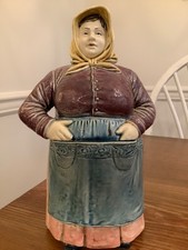 Antique Bernard Bloch Tobacco Jar Humidor Marked.  T7 picture