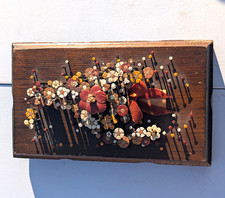 Vintage Pol-O-Craft Flower Pot Nail Art Pauline Owens 1977 - 7” x 4” picture