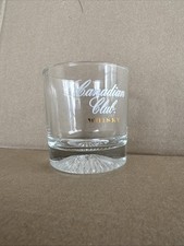 Canadian Club Whiskey Tumbler Lowball Rocks Glasses picture