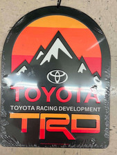 Toyota TRO Metal Sign 12 By 9 Inches Raised Letters Garage Shop picture