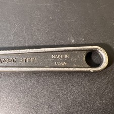Vintage Crescent Tool Co 12” Adjustable Wrench Jamestown NY USA Drop Forged picture