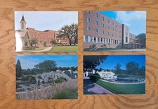 University of Iowa Memorial Union Postcard Lot of 4 c1960-70s Iowa City IA picture