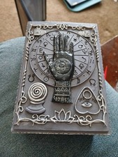 Fortune Telling Palm Reader Design Sculptural Tarot Box Jewelry Trinket picture