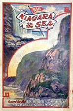 1917 NIAGARA FALLS TO THE SEA old tourism book RICHELIEU & ONTARIO NAVIGATION picture