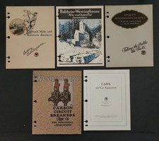 1920s antique WESTINGHOUSE ELECTRIC BALDWIN-WESTINGHOUSE railway catalogs LOT picture