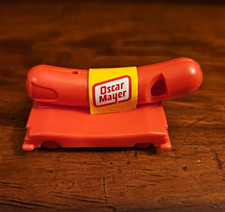 Vintage Oscar Mayer Wienermobile Red & Yellow Weenie Whistle picture