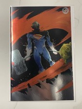 ABSOLUTE SUPERMAN #21 DEXTER SOY BTC NYCC FOIL VIRGIN picture