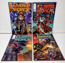 Cyber Force Volume 2 Issues 4 5 6 7 Image Comics 1994 First Printing VF Lot of 4 picture