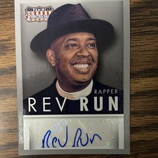 Panini 2015 Panini Americana Rev Run Autograph Non-Sport Card S-RUN English picture