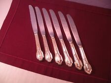Set Of 6 International Silver Falmouth Modern Hollow Knife 8 3/4 GE1 picture