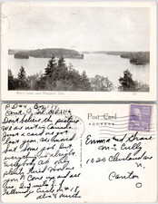 Canada Westport Ontario 1946 Bobs Lake Scenic View Postcard picture