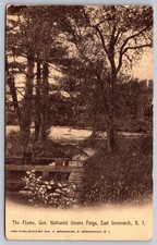 East Greenwich Rhode Island The Flume Gen. Nathaniel Greene Forge c1910s picture