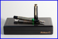 1990S Old Style Pelikan M900 Toledo With Medium 18C Pf Nib 925 Sterling Silver picture