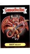 2017 Garbage Pail Kids Riot Fest (10) Sticker Set Limited Print Run RARE  COOL picture