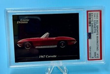 1992 All Sports Marketing 1967 Corvette Exotic Dreams PSA 9 Mint picture