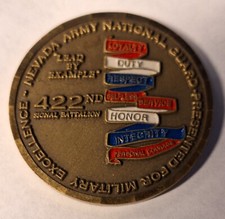 Nevada Army National Guard 1St Battalion 422nd Signal Battalion Coin -  picture