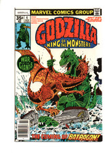 GODZILLA #4 VF 8.0 MOENCH/SUTTON TRIMPE COVER 1ST MONSTER MENAGERIE picture