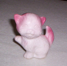 Van Briggle Kitten  PINK & WHITE V9 CCII picture