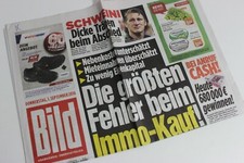 BILDzeitung 01.09.2016 September 1.9.2016 gift for special occasions picture