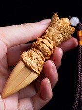 10 Cm 3.9 Inch Boxwood Carving Carving Crafts picture