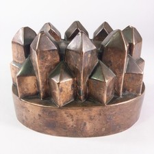 Benham & Froud 19th Century Copper Jelly Mold No. 51 Victorian Gothic Style picture